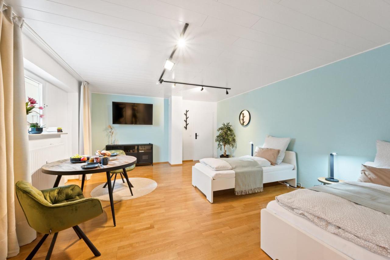 1Br 2Beds - Kleiner Privater Innenhof- Barrierefrei! -Frisch Saniert - Mozart Eins Bietigheim-Bissingen Buitenkant foto